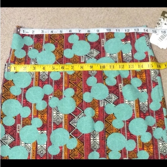 LuLaRoe Disney Mickey Mouse Cassie Style Skirt Size Medium - Picture 11 of 14